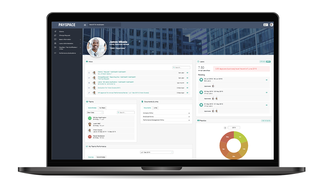Payspace payroll and hr software